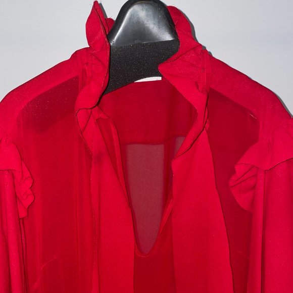 VETEMENTS Spring 2016  Runway Over-Sized Red Dress - Picture 5 of 15